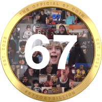 The Official 67 Coin logo