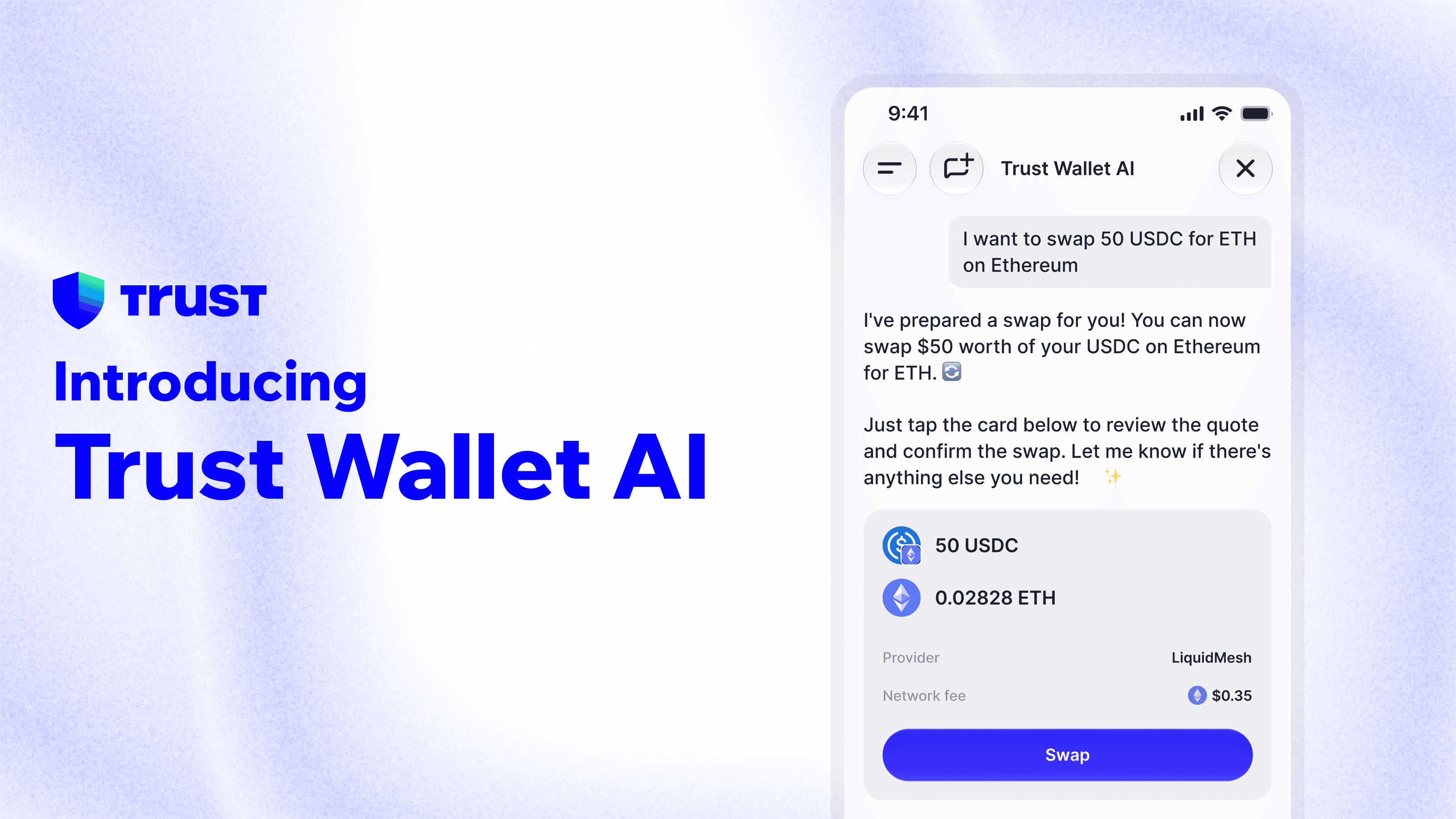 Introducing Trust Wallet AI